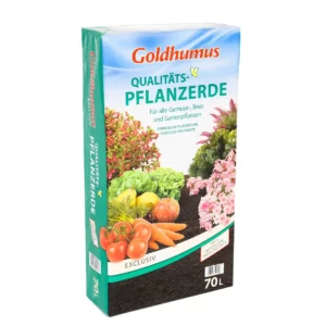 Goldhumus Pflanzerde für Gemüse und Blumen